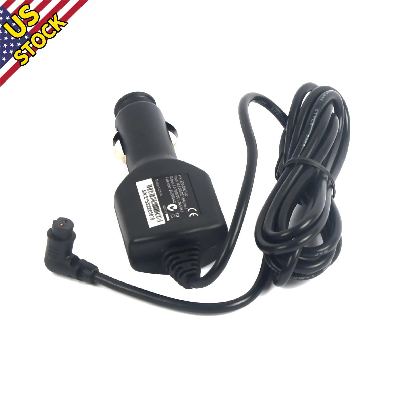 OPAL- Car Power Adapter Charger Charging Cable Cord For Garmin Gps Rino 610 650 655T D