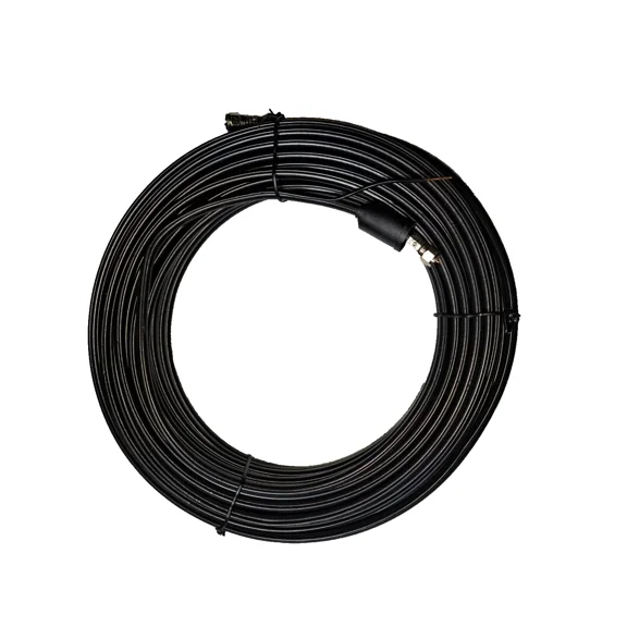 OPAL- Coaxial Digital Satellite Cable -Rg6-75Ft Black With Connectors