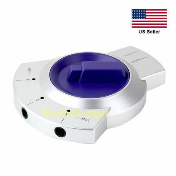 OPAL- Digital Audio Optical Fiber Cable Adapter For Toslink 3-Way Selector Splitter