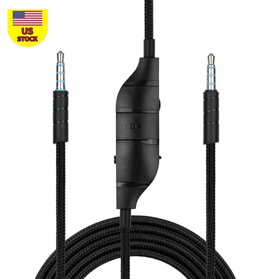 OPAL- High Quality Headphone Cable Audio Cord Line For Logitech G633 G635 G933 G935 E