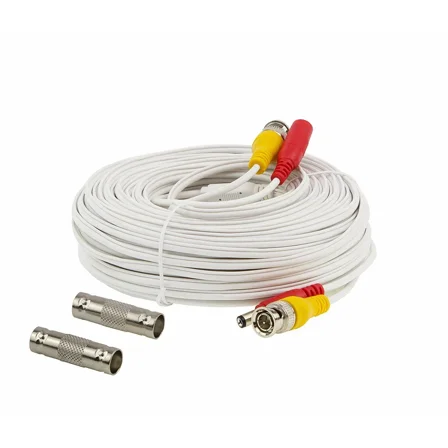 OPAL- Installercctv 100Ft Bnc Video Power Analog Siamese Cable Cctv Security Cameras