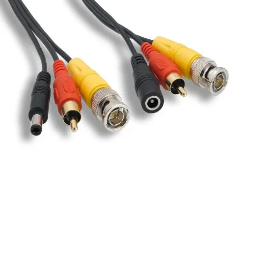 OPAL- Kentek 25Ft Cctv Dvr Bnc Cable Video/Audio/Power For Security Camera System