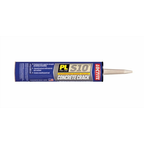 OPAL- Loctite Pl S10 Polyurethane Concrete And Masonry Sealants Gray 10 Oz.