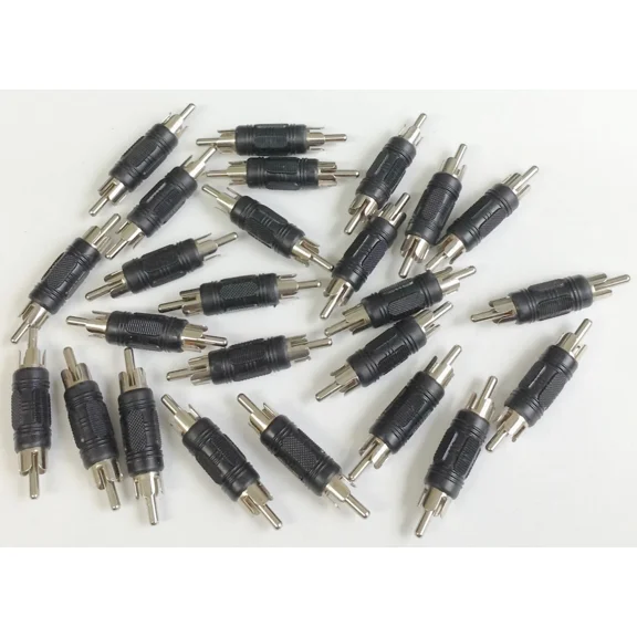 OPAL- Lot Of (25) Audio Video Cable Female To Female Adaptor Connectors Ad-2700