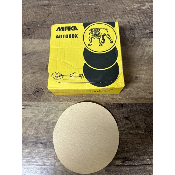 OPAL- Mirka 5" 150 Grit Psa Adhesive Sanding Discs - 100 Pack No Hole Sandpaper
