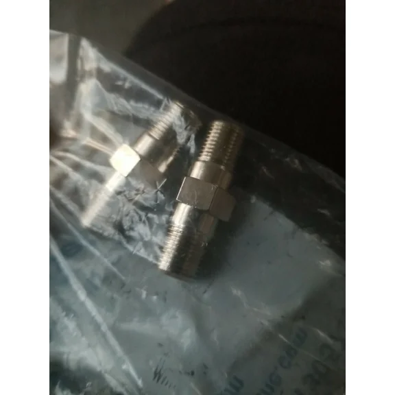 OPAL- New 2 Ppc Cf81Ghzc Rg6 Barrel Coupler F81 Coax Cable Connector 3Ghz Blue