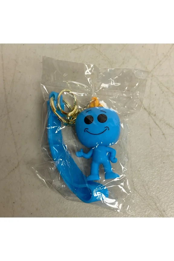 - New Assorted Silicone 3D Rick And Morty Keychain Mr. Meeseeks Accessory