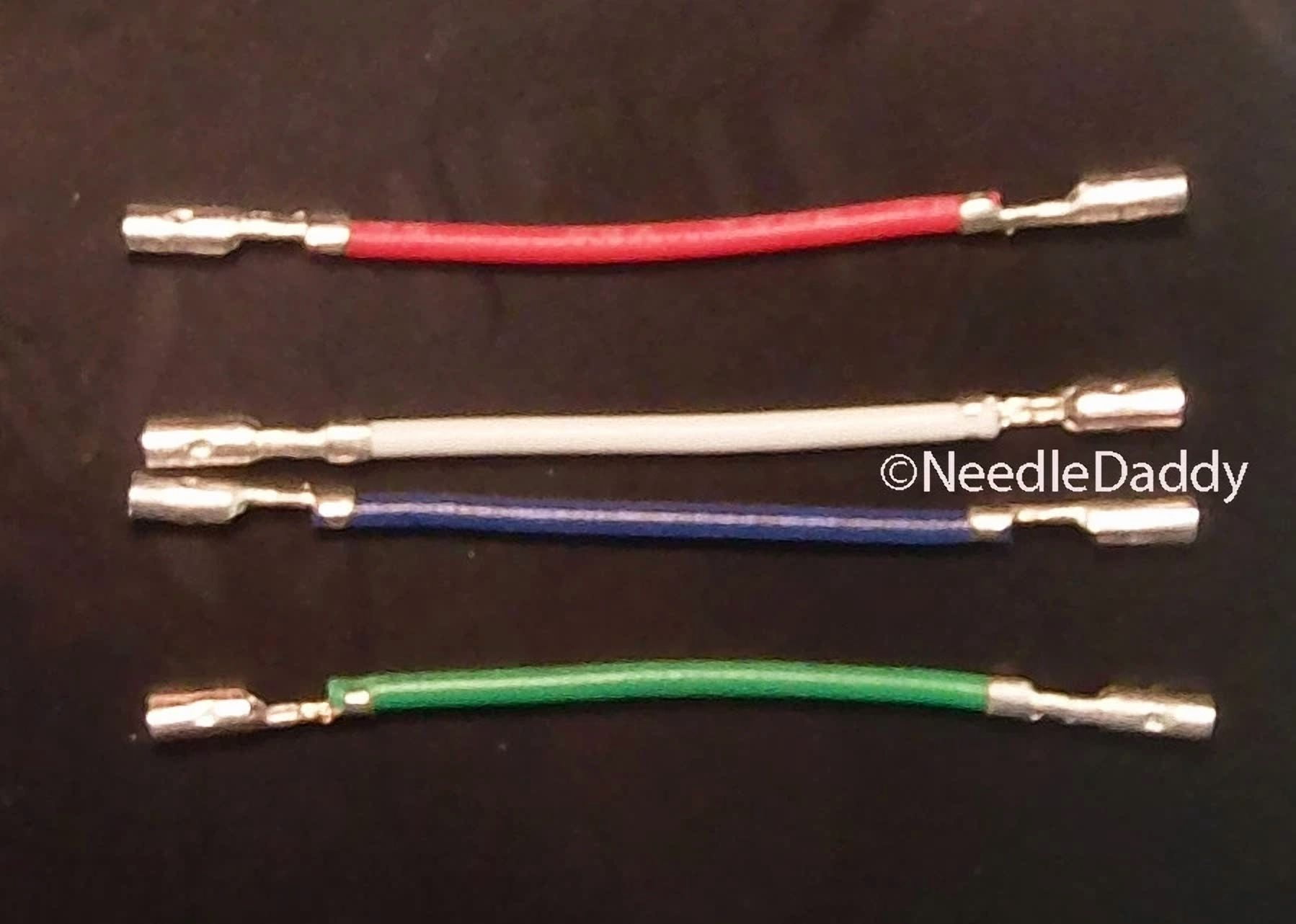 OPAL- New! Turntable Phono Cartridge Headshell Wires Leads Cables Fits Technics Sl
