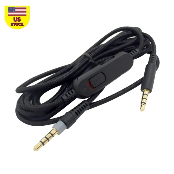 OPAL- Plastic+Metal Headphone Cable Audio Cord Line For Hyperx Cloud Mix Cloud Alpha E