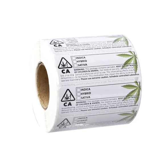 OPAL- Plexon Ca Identification Labels 3" X 1" (76 Mm X 25.4 Mm) Self-Adhesive