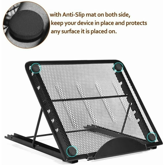 OPAL- Portable Laptop Stand Adjustable Foldable Notebook Tablet Holder ...
