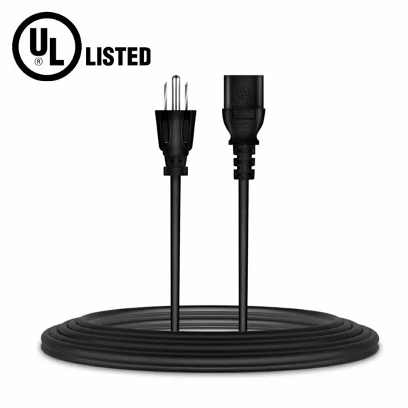 OPAL- Power Cord Cable For Dell P2423 P2723Qe P3223Qe P2424Ht P3424We P3424Web Monitor