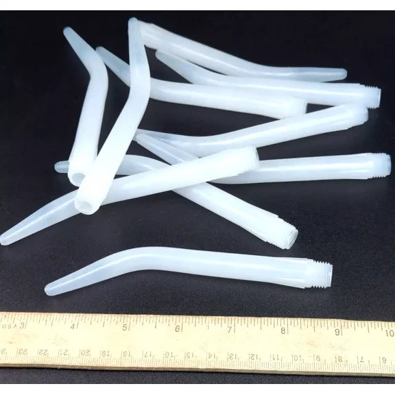 OPAL- Ppg Semco 700001 30-Degree Bend Model #640 Sealant Nozzles 6" Long **Lot Of 10**