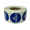 thumbnail image 1 of OPAL- Qc Passed - Inventory Control Stickers (1" Round, Bl) Self-Adhesive 1000 Labels, 1 of 2
