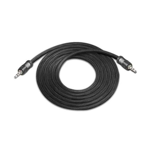 OPAL- Recoil Ac10 Audiophile Grade 10Ft 3.5Mm Auxiliary Cable, Triple-Shielded, Nylon