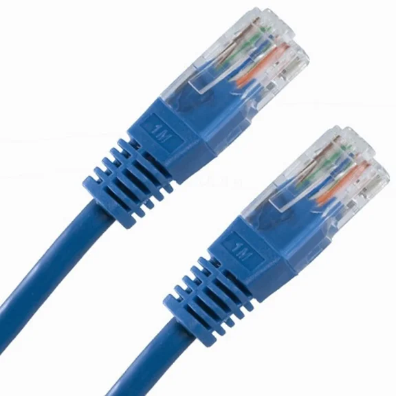 OPAL- Steren 12Ft Cat6 High-Speed Network Cable, Blue