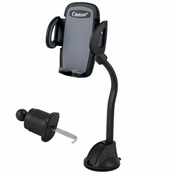 OPAL- Strong Suction Cup Gooseneck Phone Holder For Car, Dashboard Car Phone Holder