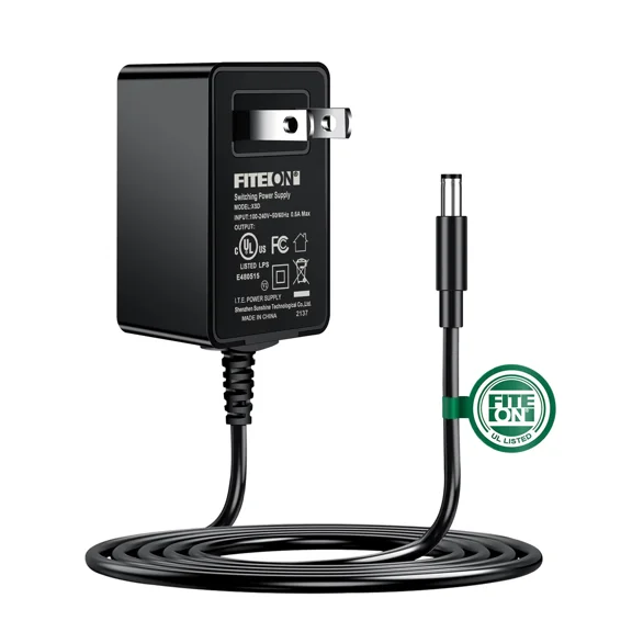 OPAL- Ul 5Ft Ac Adapter For Peavey 03004300 3004300 15 Volt Dc Power Cable Charger Ps