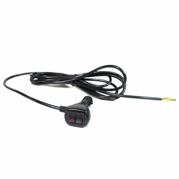 OPAL- Xprite 12V 10Ft Car Cigarette Lighter Extension Cable Cord W/ Led On Off Switch