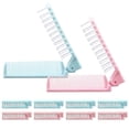 thumbnail image 1 of OPALESQUE 10pcs Foldable Hair Brush, Travel Comb for Women, Folding Hair Brush Double Headed for Women Men Family School Travel Car Gym Bag Purse（Pink&Blue), 1 of 6