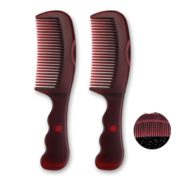 OPALESQUE 2 PCS Dandruff Comb, Scalp Sweep Detoxing Hair brush for Dandruff Removal, Scalp Detox Comb for Scalp Build Up, Oil Removal - Dandruff Scalp Hair Combs,Massage Brush for Women Men