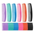 thumbnail image 1 of OPALESQUE 60 Pack Pocket Combs, Fine and Wide Tooth Plastic Hair Combs, Lightweight Combs for Daily Styling, Travel, Purse, Salon and Home Use, 6 Colors, 1 of 7