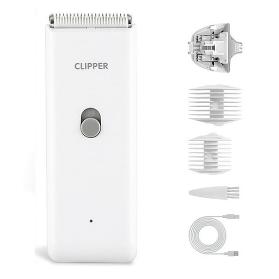 OPALESQUE Dog Cat Home Hair Waterproof Clipper Portable Electric USB Rechargeable Pet Grooming Tools Low Noise Shaver Cordless Trimmer for Small and Large Pets 13*4.5*3cm