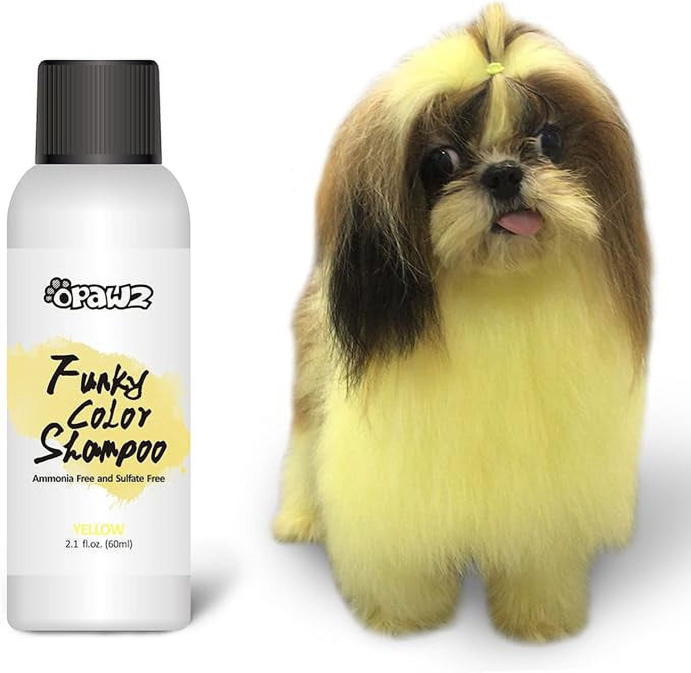 OPAWZ Color Depositing Shampoo for Dogs, Semi-Permanent Dog Hair Dye ...
