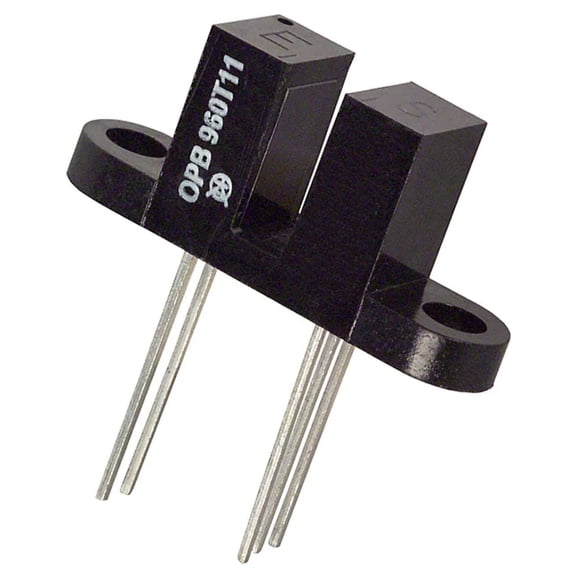 OPB960T11 Optical Sensor 3.18mm PCB Mount Through-Beam