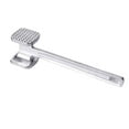 thumbnail image 1 of OPDBN 2 Sided Aluminum Alloy Meat Hammer Mallet Tenderizer Y7Y7 Steak Fast Beef, 1 of 8