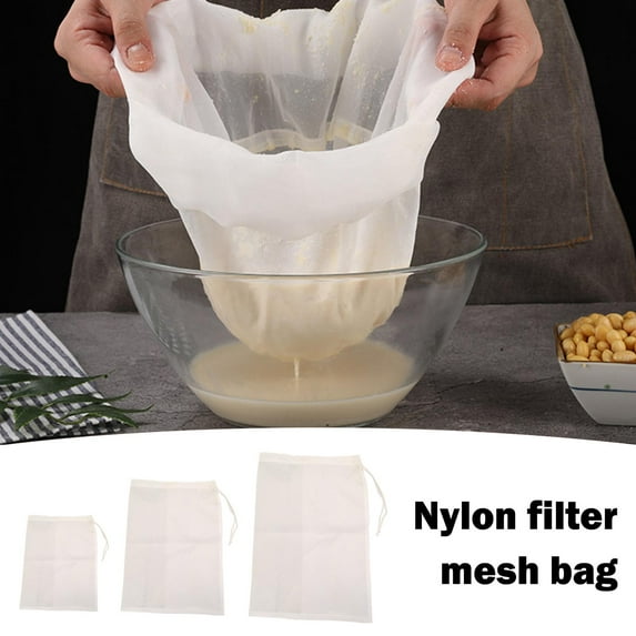 OPDBN 30cm*45cm200 Mesh Nylon Filter Bag Wine Soy Milk Filter Bag Coffee Squeeze Water Bag