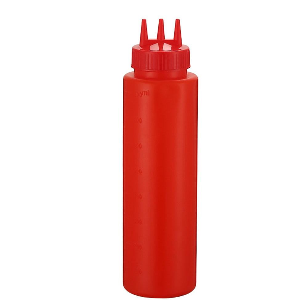OPDBN CUIKOSAER Squeeze Bottle 3Hole Squeeze Condiment BottlesPlastic