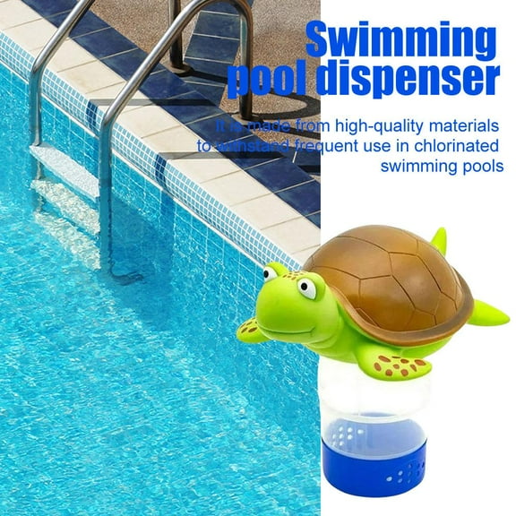 OPDBN Green Turtle Animal Head Floating Water Wave Cartoon Sugar Glue Head Various Styles Swimming Pool Floating Medicine