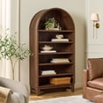thumbnail image 1 of Better Homes & Gardens Juliet Arch Open Bookcase, Walnut Finish, 1 of 10