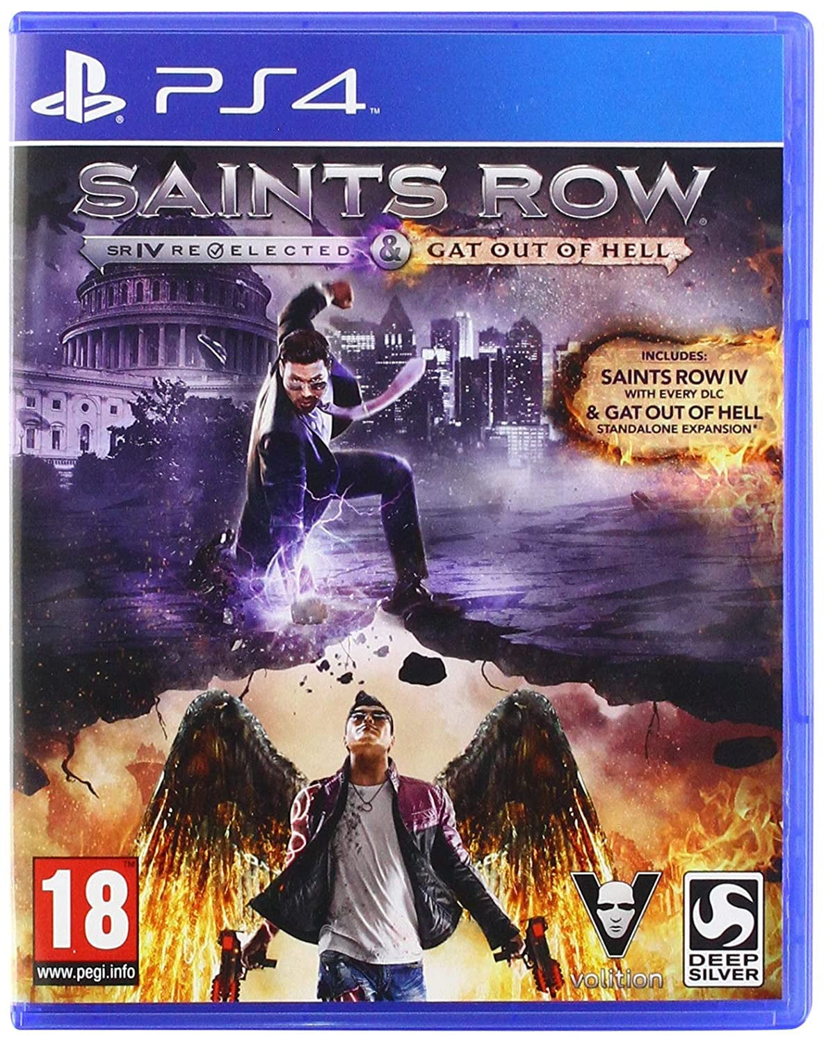 OPEN PACKAGE SPECIAL Saints Row 4 Re-Elected \u0026 Gat Out Of Hell First  Edition - Walmart.com, image size:1185x1500