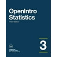 thumbnail image 1 of Pre-Owned OpenIntro Statistics: Third Edition (CreateSpace), 9781943450046, 1943450048, Paperback,, 1 of 1