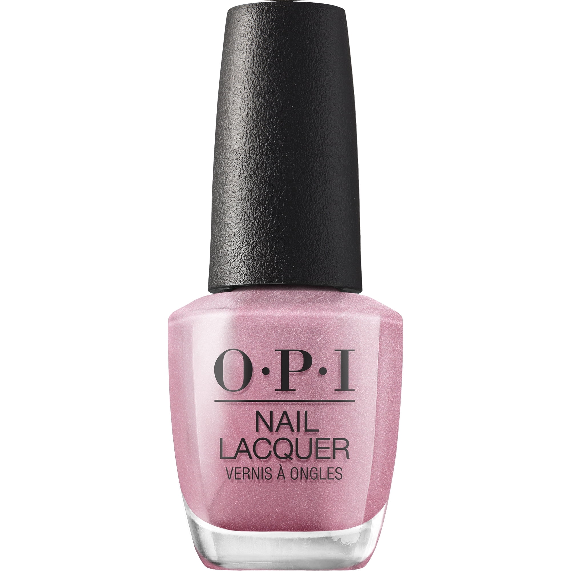 OPI Nail Lacquer, Aphrodite's Pink Nightie, Shimmery Light Pink Nail Polish, 0.5 fl oz