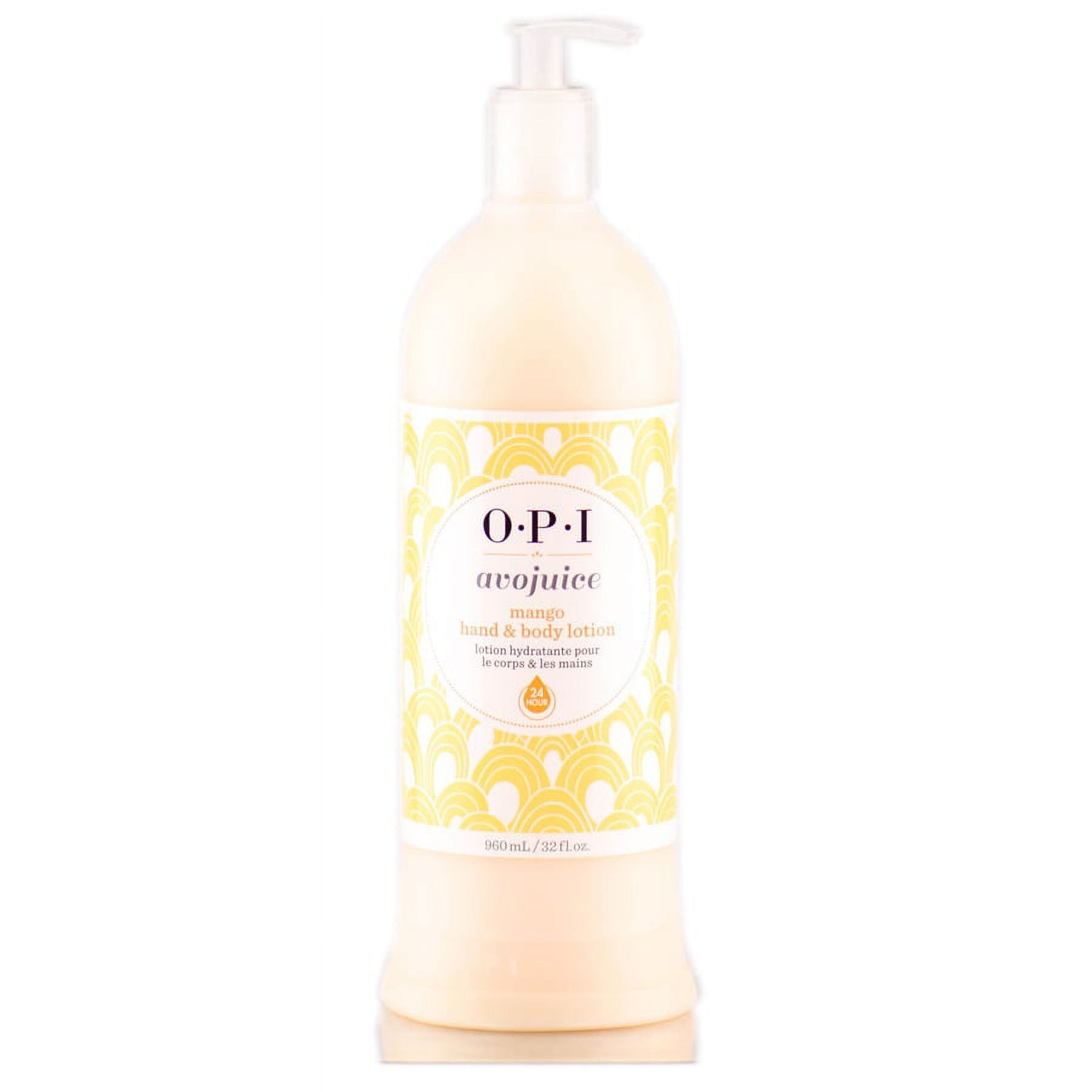 OPI Avojuice Skin Quenchers Hand & Body Lotion Mango 32 oz