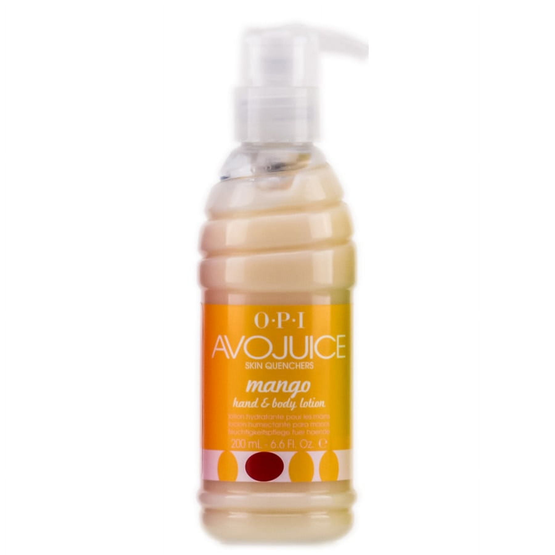 OPI Avojuice Skin Quenchers Hand & Body Lotion Mango 6.6 oz