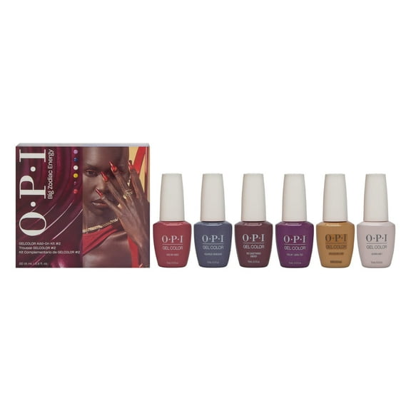OPI GelColor Big Zodiac Energy Add-On Kit #2 6 Piece Set