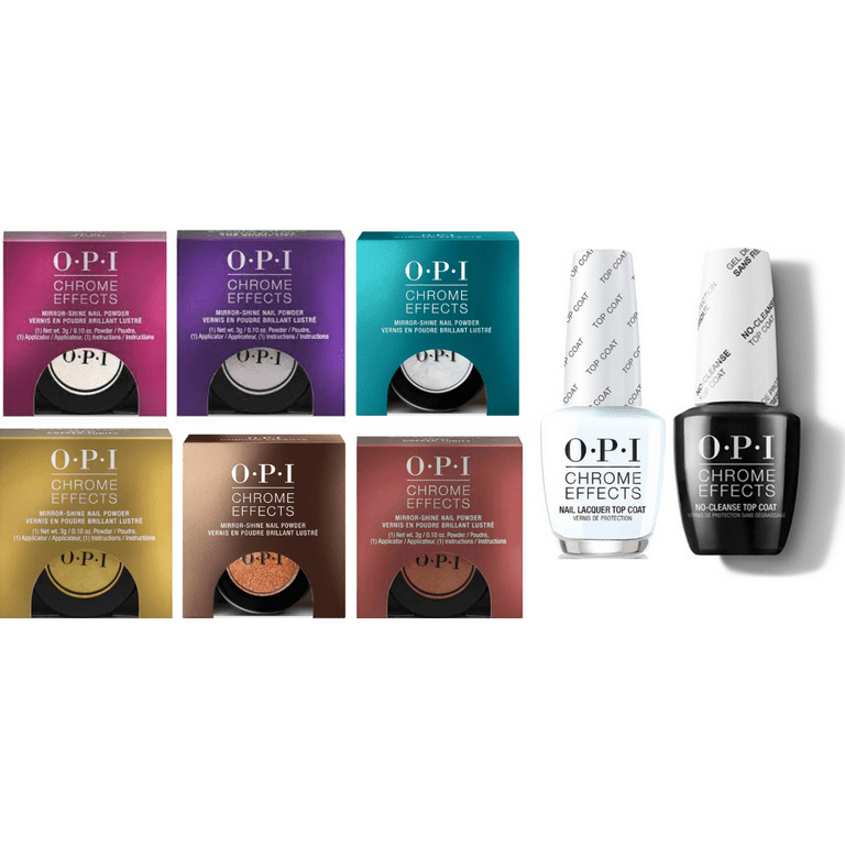 OPI Chrome Effects Power Polish 8pc Intro Kit for Gel & Lacquer