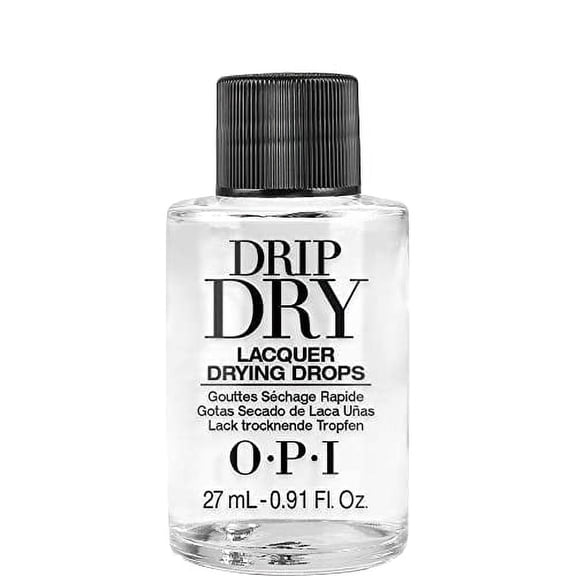 OPI Drip Dry, Nail Lacquer Drying Drops, Nail Polish Fast Drying Drops, 0.91 fl oz