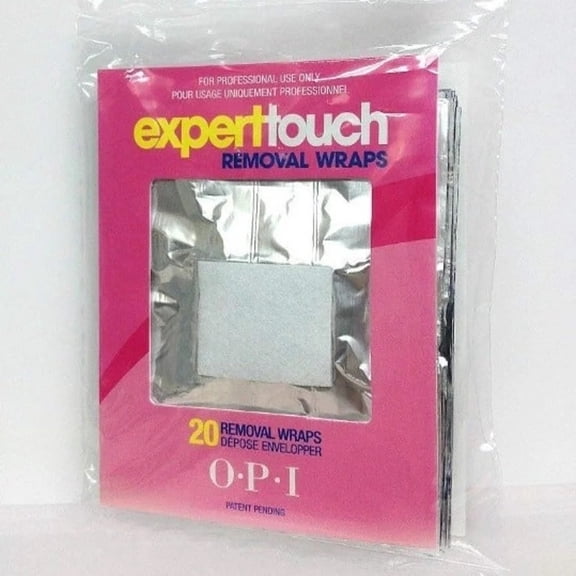 OPI Expert Touch 250 Wraps Removal Wrap Roll GelColor Gel Remover AC820