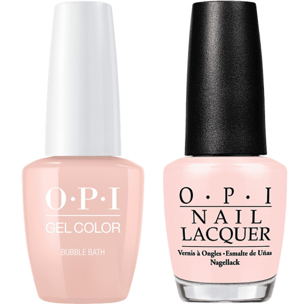 GelColor by OPI Soak-Off Gel Lacquer nail polish - Bubble Bath - GC S86 -  Pack of 1 with Sleek Comb - Walmart.com