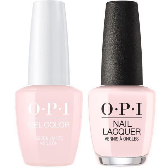 OPI GELCOLOR + MATCHING LACQUER LISBON WANTS MOOR OPI L16