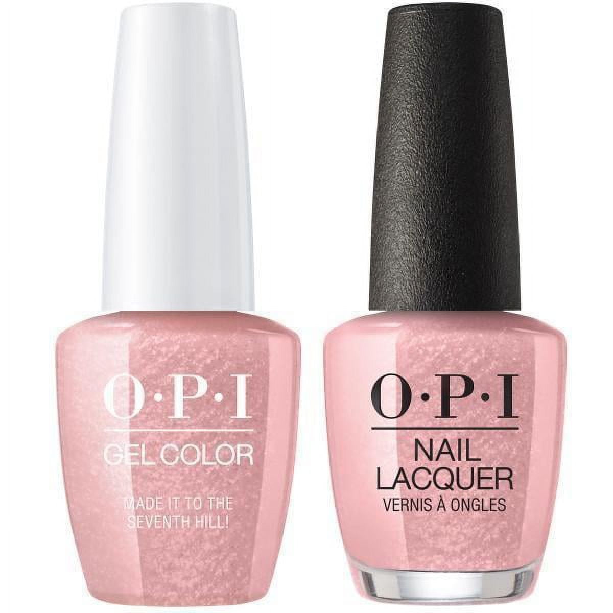 OPI GELCOLOR + MATCHING LACQUER MADE IT TO THE SEVENTH HILL! L15
