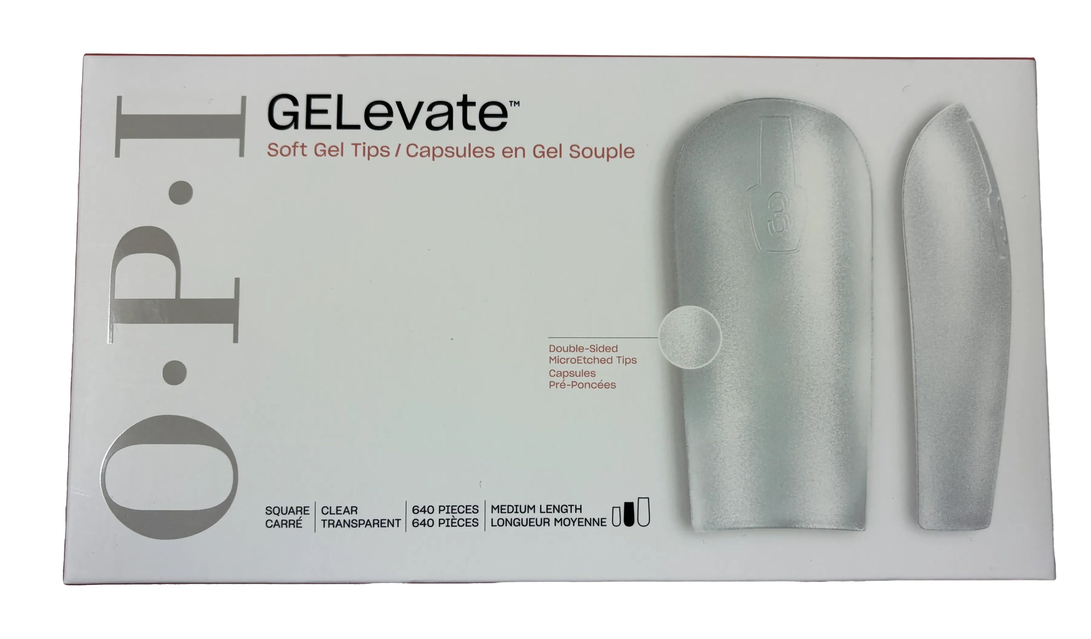 OPI GELevate Soft Gel Extensions / Square 640pcs