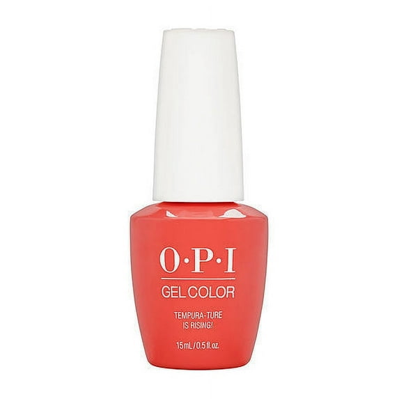 OPI Gel Color - Salon-quality nails with Tempura-Ture Is Rising!