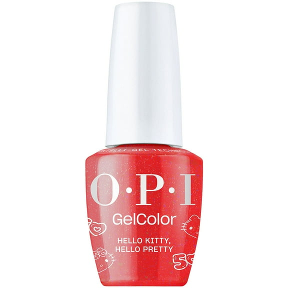 OPI GelColor Intelli-Gel Nail Polish GCHK04 - Hello Kitty, Hello Pretty