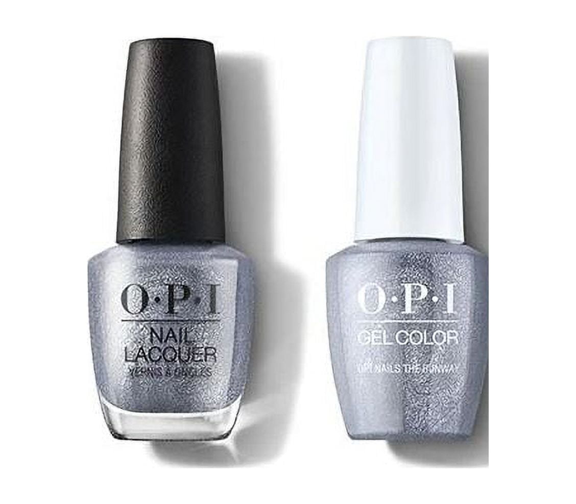 OPI Gel & Lacquer Combo [OPI Nails the Runway MI08] MUSE of MILAN 2020 COLLECTION * BEAUTY TALK LA *